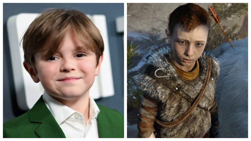 Каллум Винсон и Атрей в игре God of War / Источники: gettyimages (Kristina Bumphrey) и Santa Monica Studio