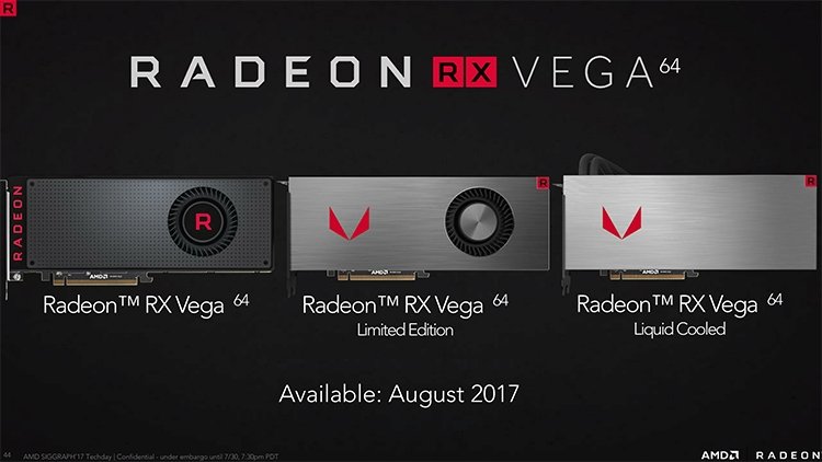AMD представила характеристики и цены видеокарт Radeon RX Vega — фото 1