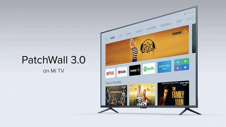 Xiaomi представила PatchWall 3.0: новую операционную систему для своих «умных» телевизоров — фото 1