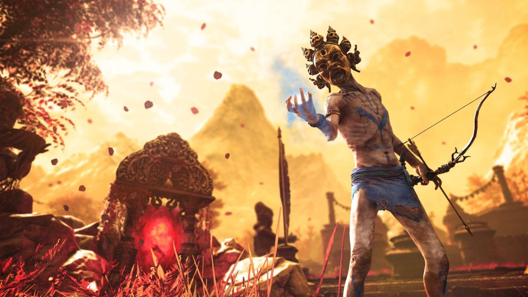 Находясь под действием наркотиков, главный герой Far Cry 4 переносится в таинственную страну Шангри-Ла, куда вторглись воины Ракшаса. Своими способностями они напоминают охотников и Таккара из Far Cry Primal. Эпизоды в Шангри-Ла сделаны в виде флешбэков, но почему эти события из далекого прошлого открываются главному герою Far Cry 4? Если вспомнить, что в центре сюжета всей серии Assassinʼs Creed лежат манипуляции с генетической памятью, то все встает на свои места.