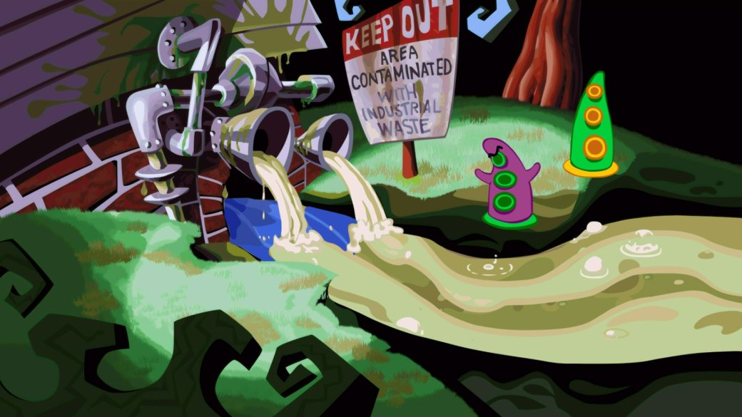 Первые картинки ремастера Day of the Tentacle — фото 6