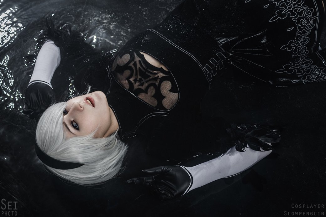 Холодная, но манящая 2B в новом прекрасном косплее NieR: Automata — фото 9