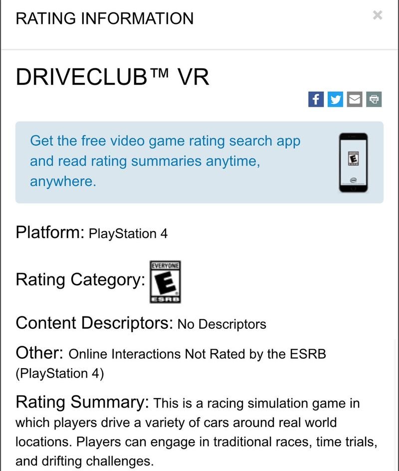 Галерея Driveclub VR все еще жива - 1 фото