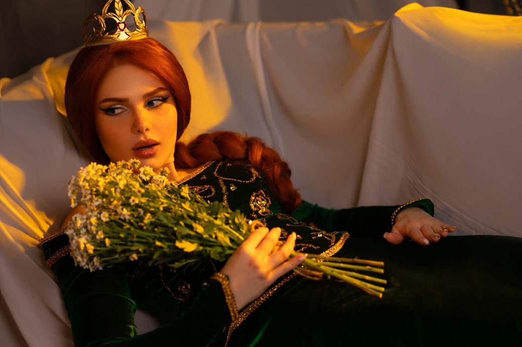 Галерея Модель перевоплотилась в очаровательную Фиону из «Шрэка» - 4 фото