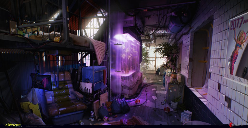 Галерея Художник CD Projekt RED показал крутые концепт-арты по Cyberpunk 2077 - 2 фото