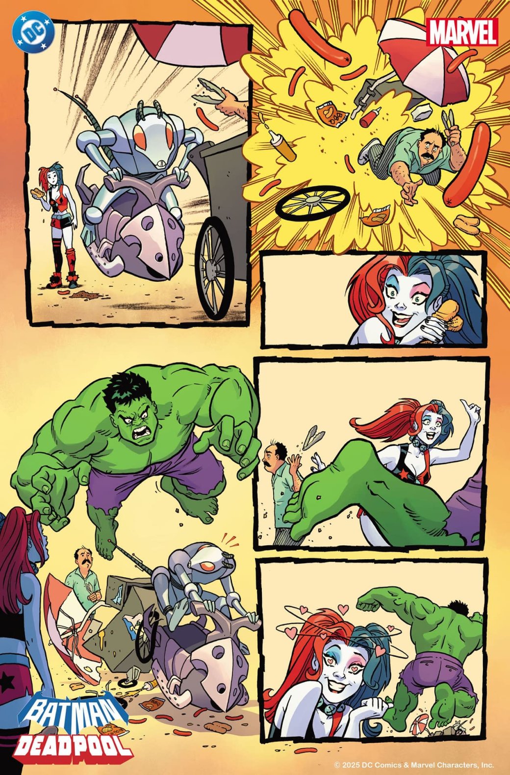 DC и Marvel показали, что войдёт в комикс-кроссовер Бэтмена и Дэдпула — фото 3