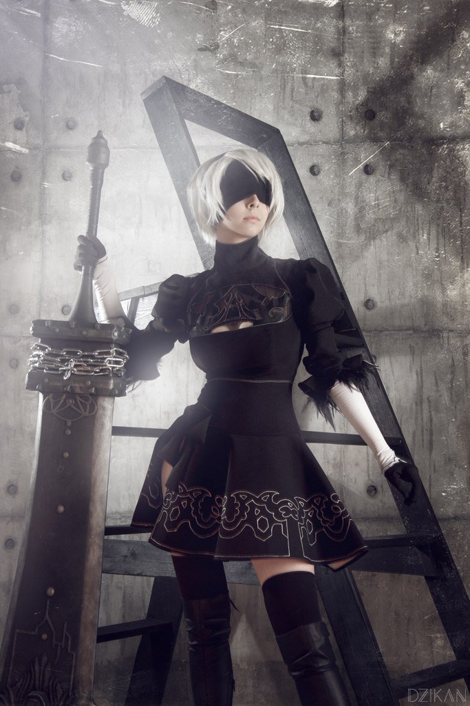 Выберите лучший косплей дня из двух прекрасных 2B из Nier: Automata — фото 8