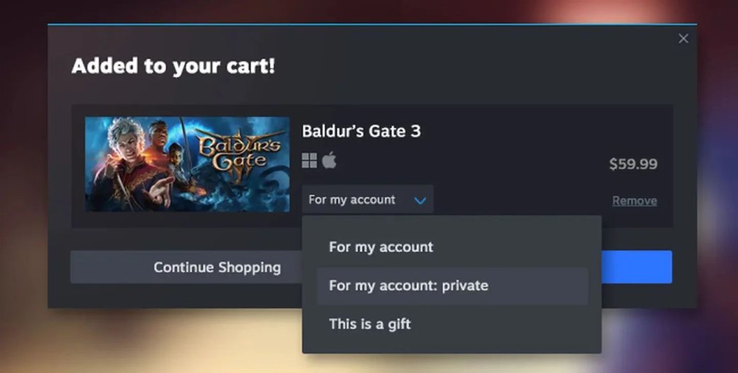 Корзина с возможностью скрытия игр теперь доступна всем пользователям Steam — фото 1