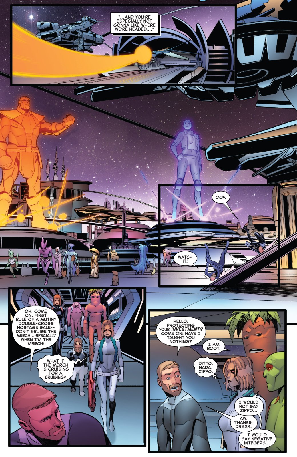 Галерея В новом номере «Капитана Марвел» представили доброго Таноса, который хочет мира во всей Галактике - 5 фото