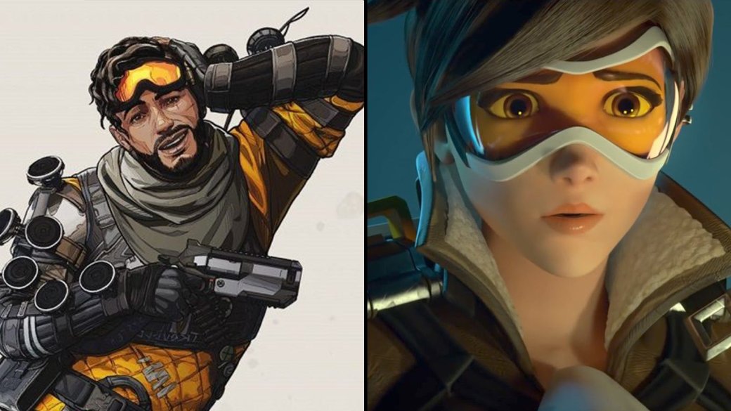 Художник перенес в Apex Legends образ из Overwatch — получилось забавно — фото 1