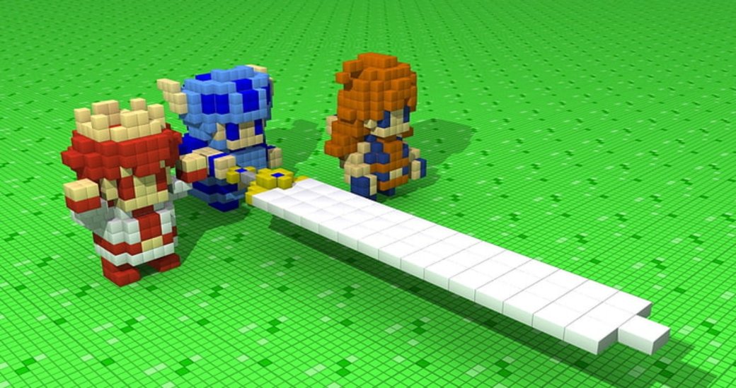 Игра 3D Dot Game Heroes