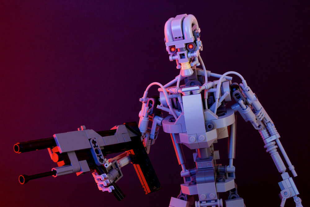 Галерея Терминатор, Властелин колец, Железный человек: дизайнер собирает невероятные модели из LEGO - 6 фото