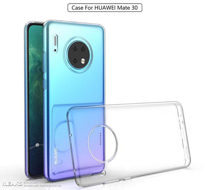 Галерея Опубликованы первые снимки Huawei Mate 30: странный гибрид Nokia и iPhone - 3 фото