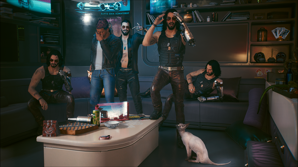 Фанаты Cyberpunk 2077 воссоздают мемы и добавляют свои скрины в игру после обновления — фото 3