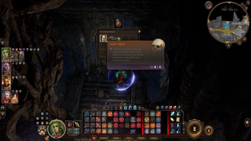 Сарин упокоенная в Baldurʼs Gate 3 — как решить головоломку со скелетом и где отыскать череп — фото 3