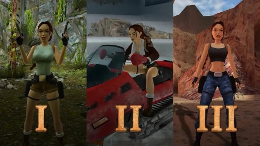 Графику в ремастерах первых трёх Tomb Raider сравнили с оригиналами