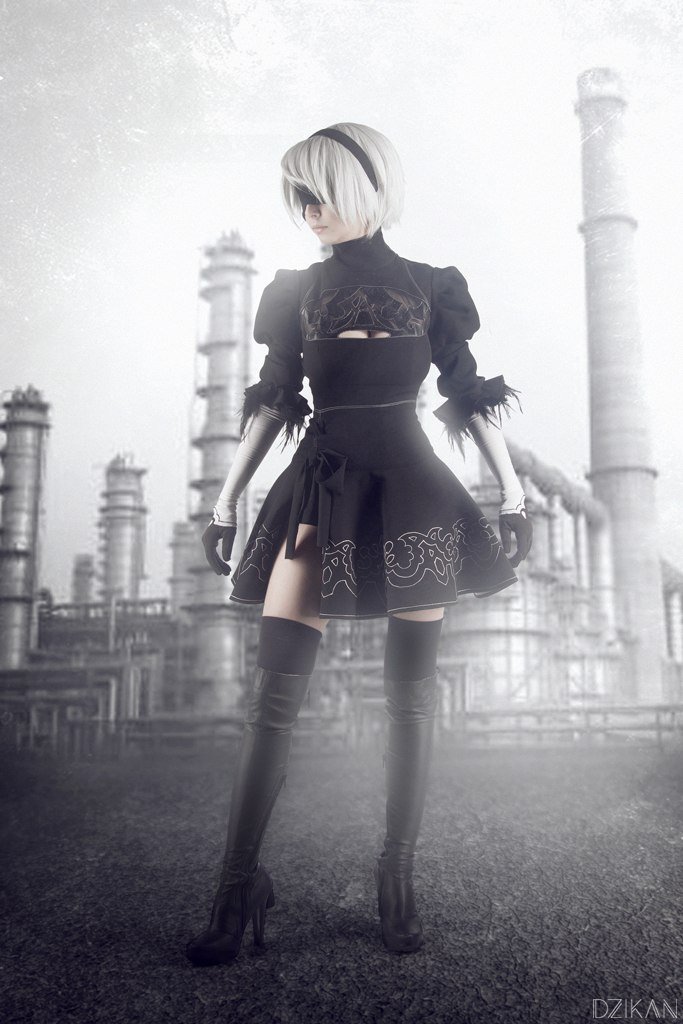 Выберите лучший косплей дня из двух прекрасных 2B из Nier: Automata — фото 7