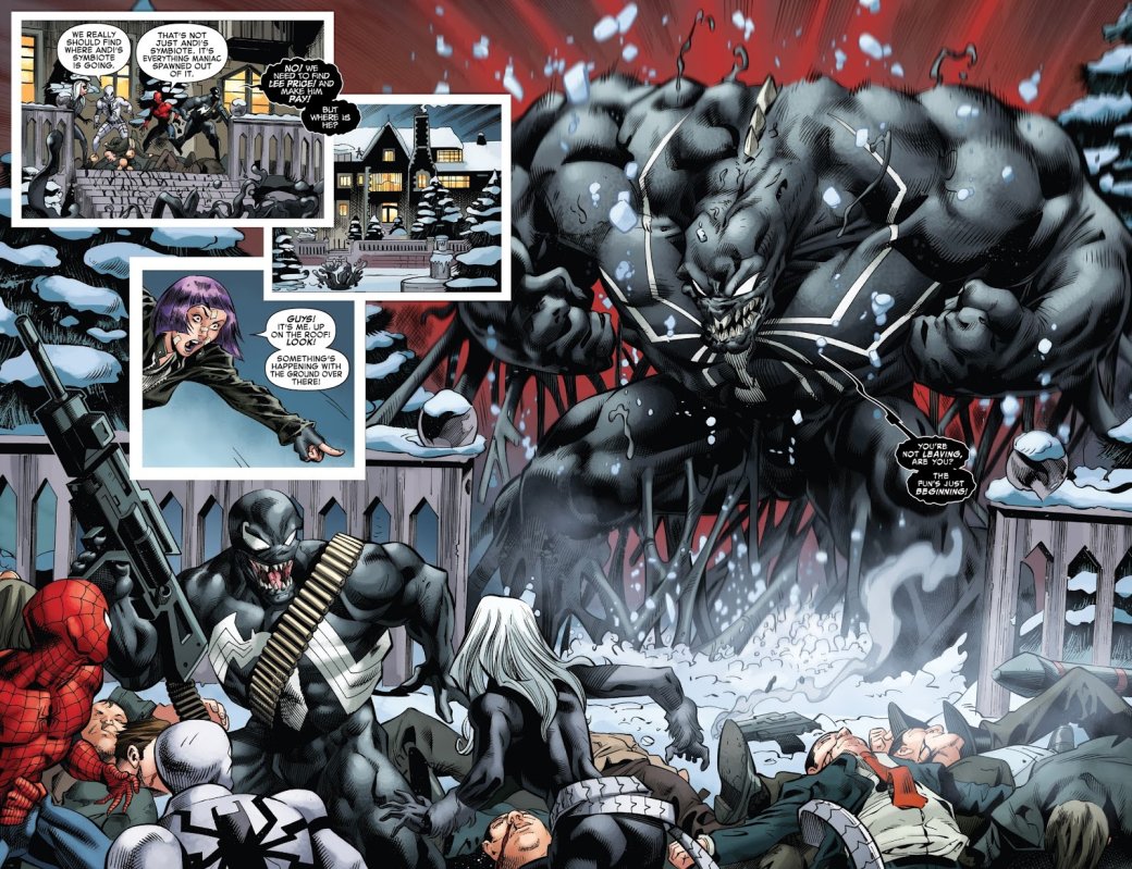 Галерея Слишком много симбиотов! В кроссовере Venom Inc. объединились Человек-паук, Веном и новый Анти-Веном - 1 фото
