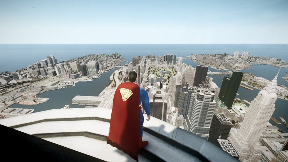 Супермен-мод для GTA IV