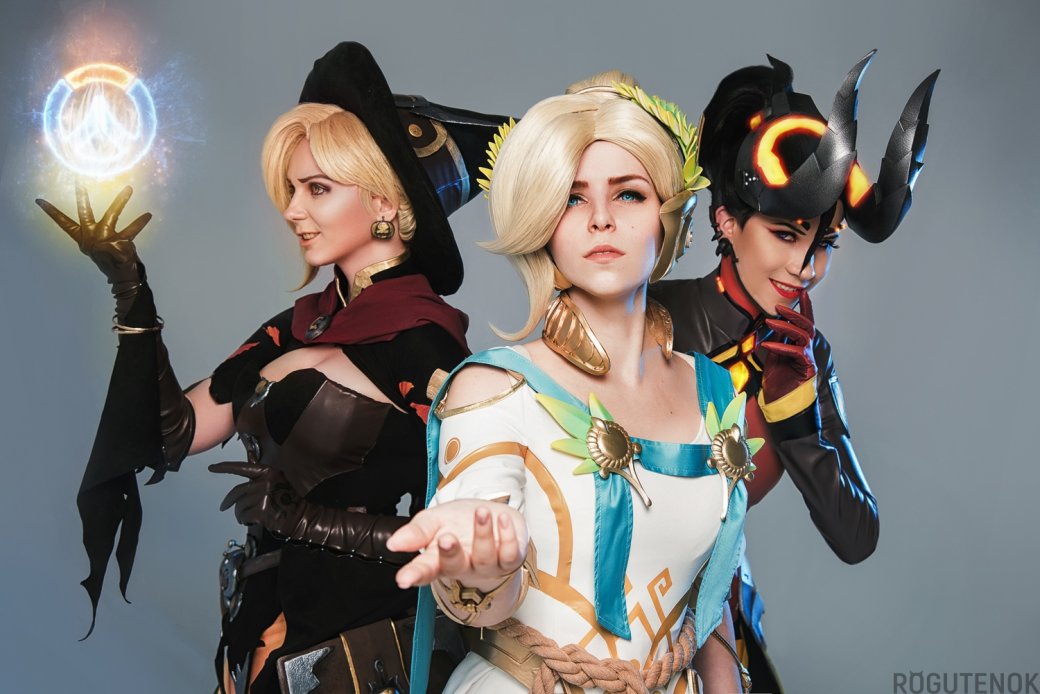 «Хеллоуинский шабаш» или «50 оттенков Мерси из Overwatch» — фото 1