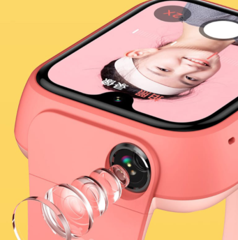 Xiaomi представила детские умные часы с вырезом на дисплее для камеры — фото 2