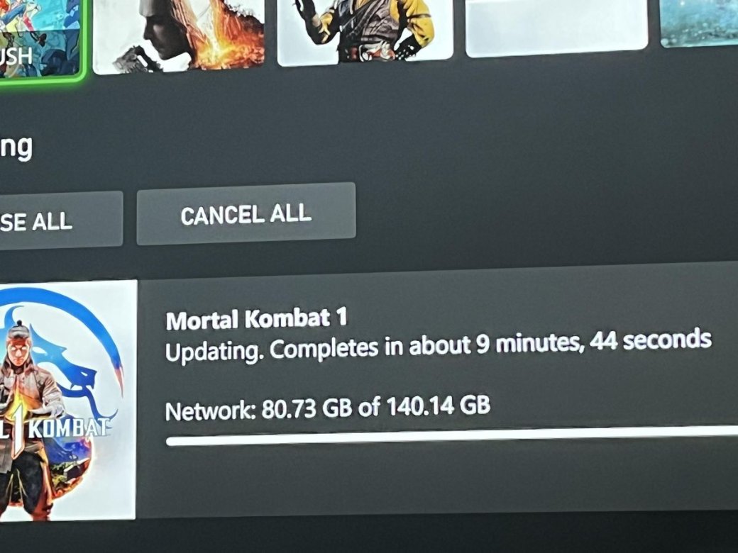 Mortal Kombat 1 займёт 140 ГБ на Xbox Series — фото 1