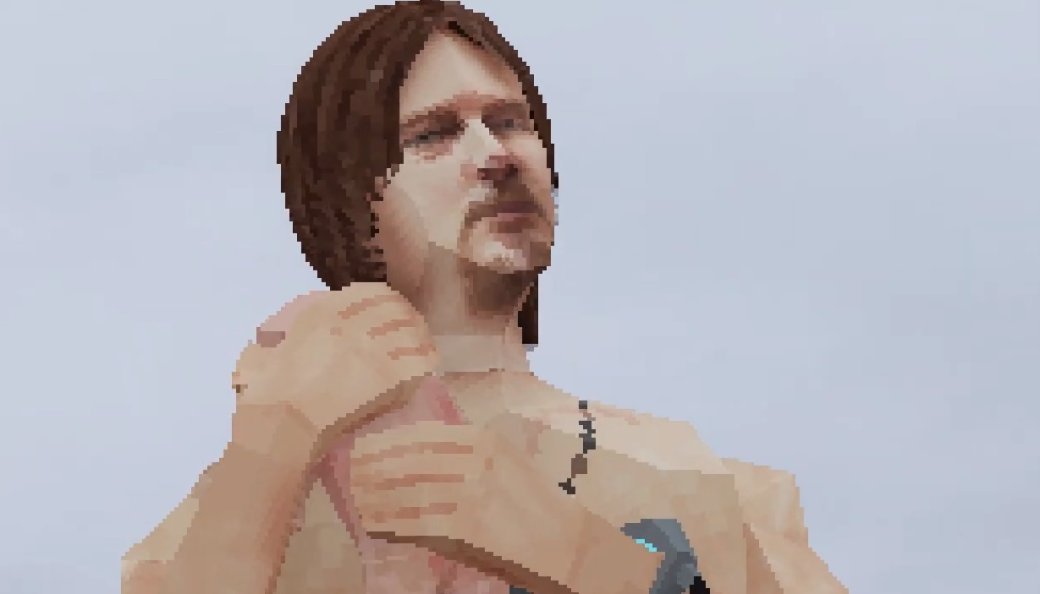 Ютубер сделал трейлер Death Stranding для PS1. Низкополигонально, но гениально — фото 1