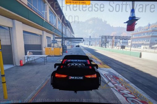 В сеть утёк скриншот из тестовой версии будущей Forza Motorsport