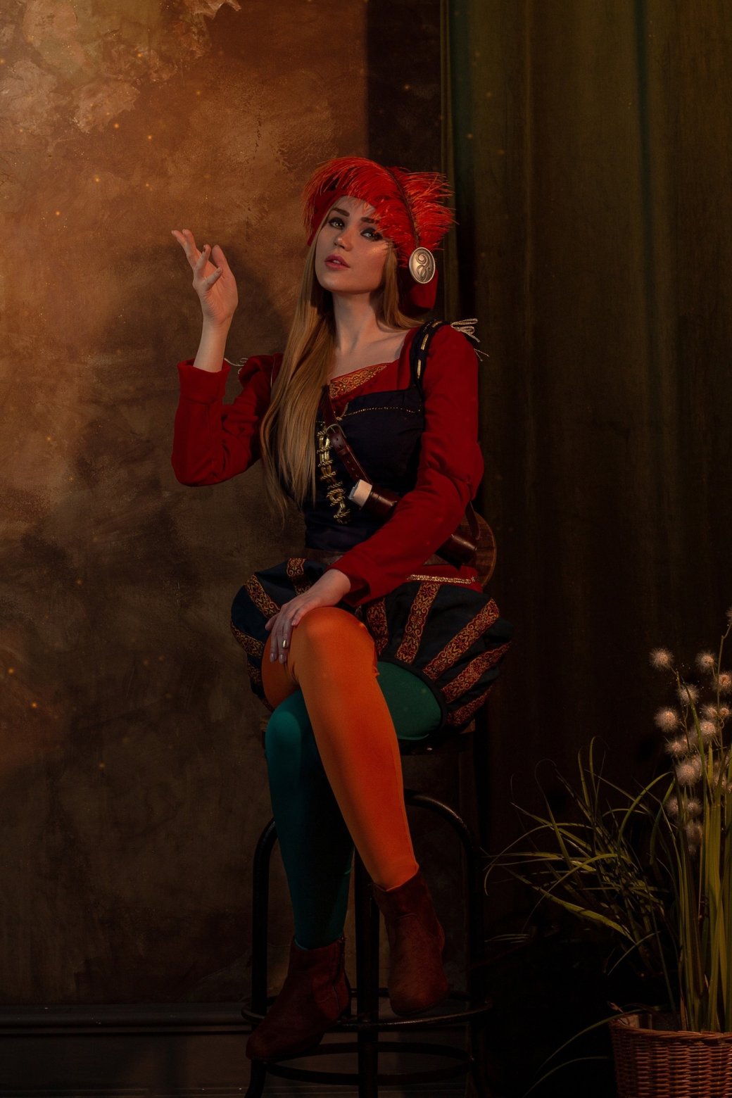 Галерея Косплеерша предстала в милом и атмосферном образе Присциллы из «Ведьмака» - 5 фото