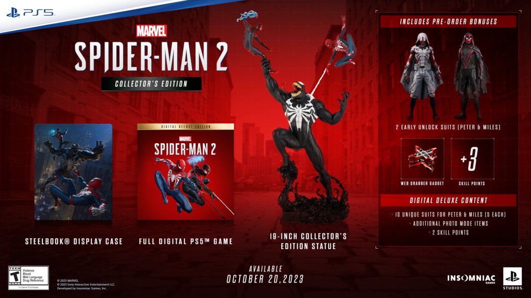 Галерея На Summer Game Fest объявили дату выхода Marvelʼs Spider-Man 2 - 5 фото