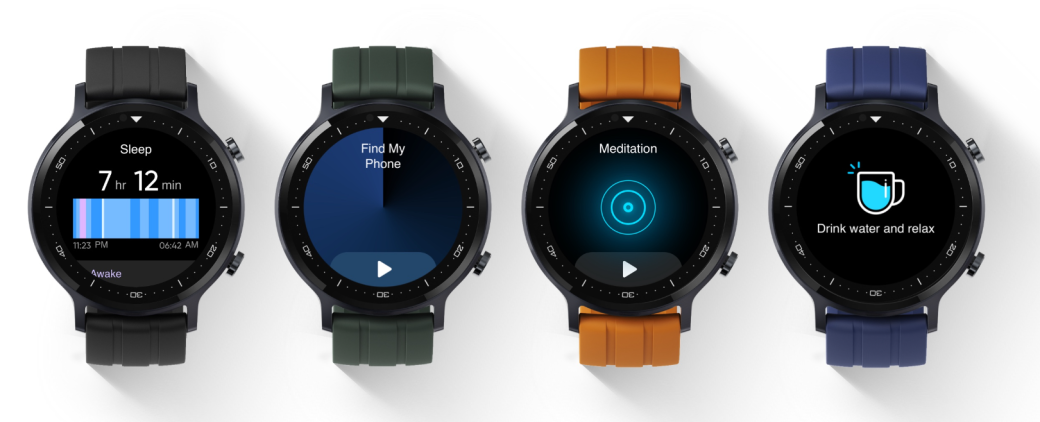 Представлены стильные и бюджетные смарт-часы Realme Watch S — фото 1