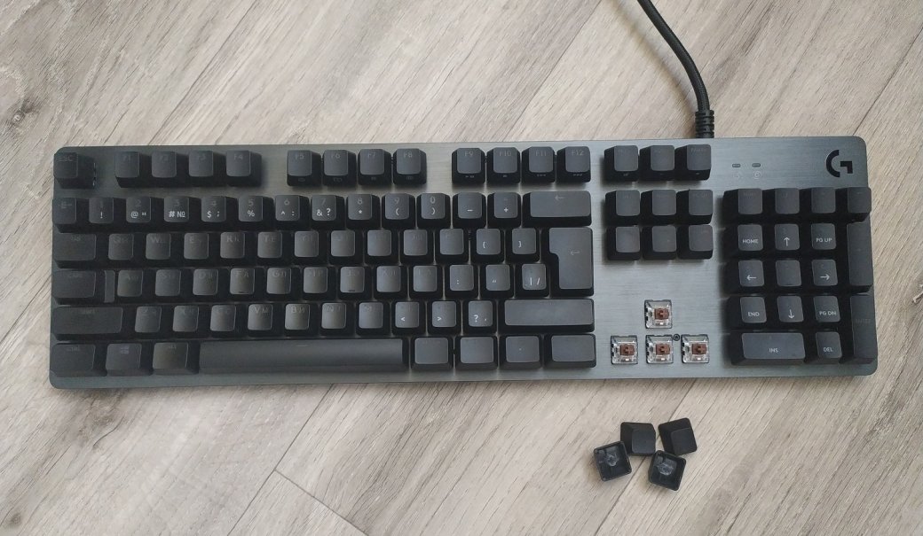 Обзор клавиатуры Logitech G512 Carbon — алюминиевый RGB-стиляга для геймеров — фото 11