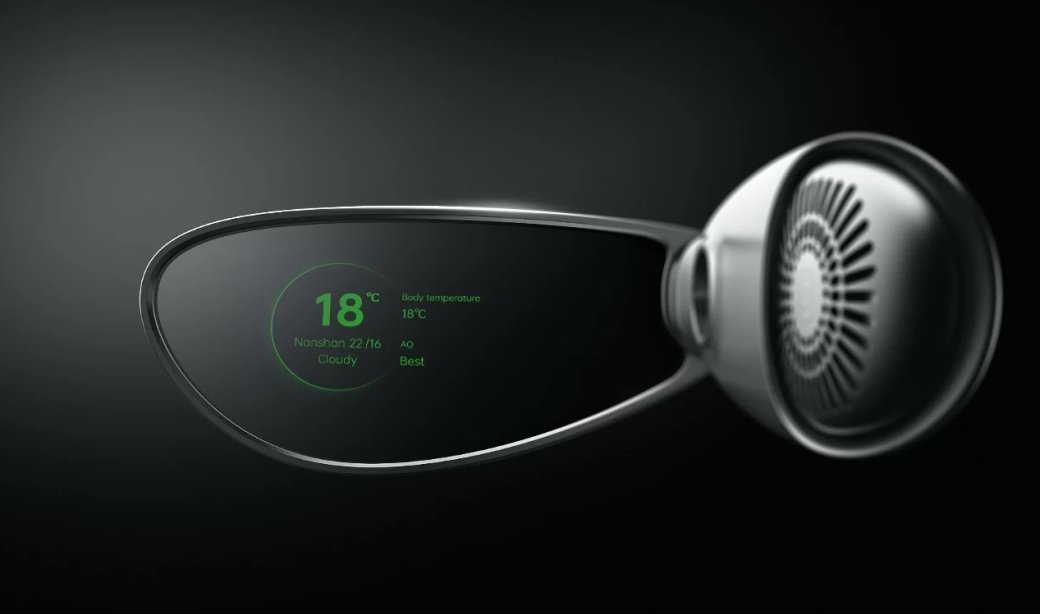 Oppo представила очки вспомогательной реальности Air Glass с переводчиком — изображение 2