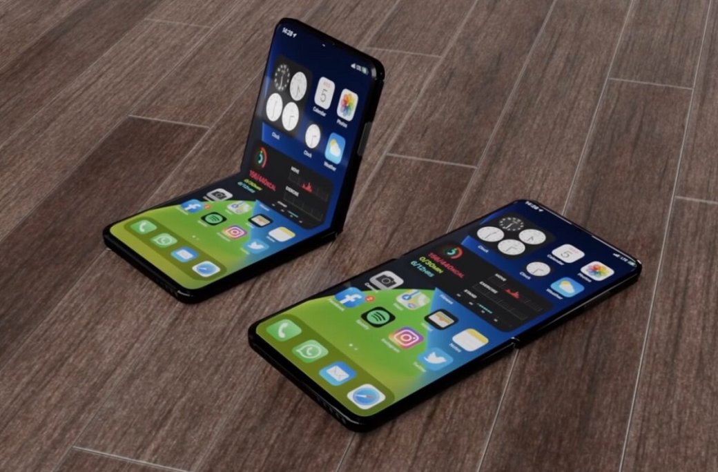 Apple разрабатывает складной iPhone по типу Moto Razr и Samsung Galaxy Z Flip — фото 1