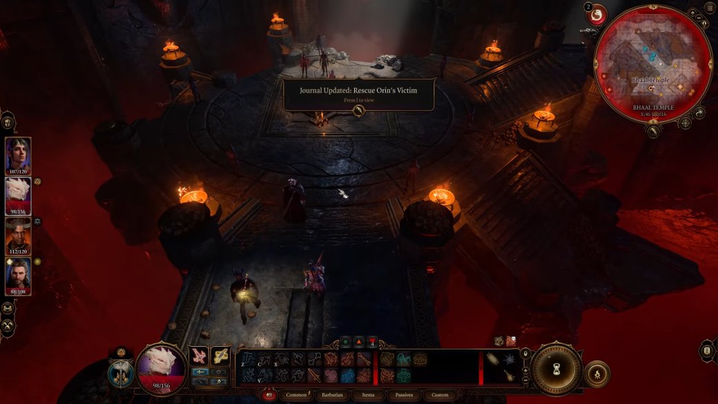 Храм Баала в Baldurʼs Gate 3: Квесты «Спасти жертву Орин» и «Добыть нетерийский камень Орин» — фото 8