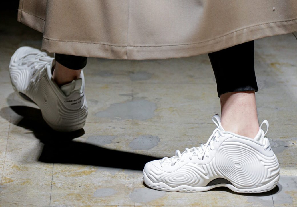 COMME des GARCONS HOMME PLUS представил коллаборацию с Nike Air Foamposite One — изображение 6
