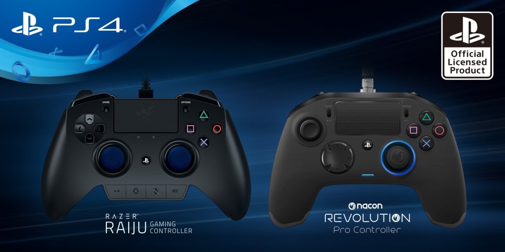 Галерея Pro-контроллеры для PlayStation 4 похожи на геймпады от Xbox One - 1 фото