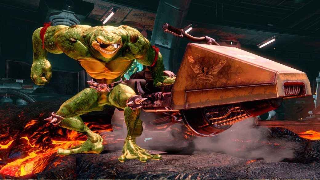 Кроме того, за жаб сейчас можно сыграть в файтинге Killer Instinct.