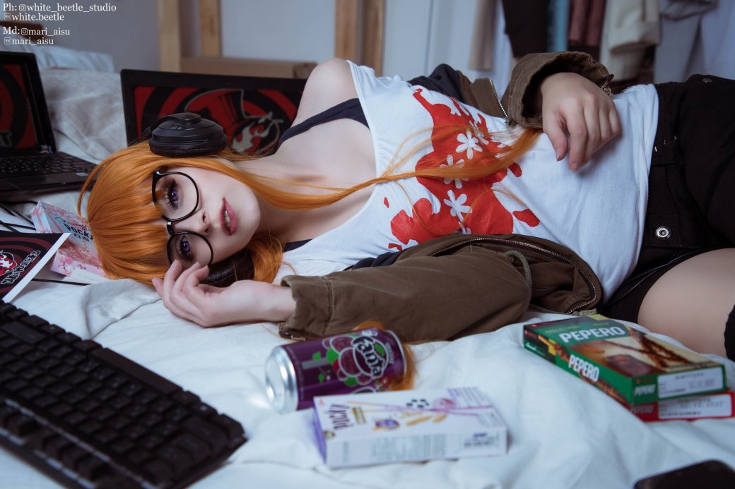 Модель снялась в образе милой Сакуры из Persona 5 — изображение 3