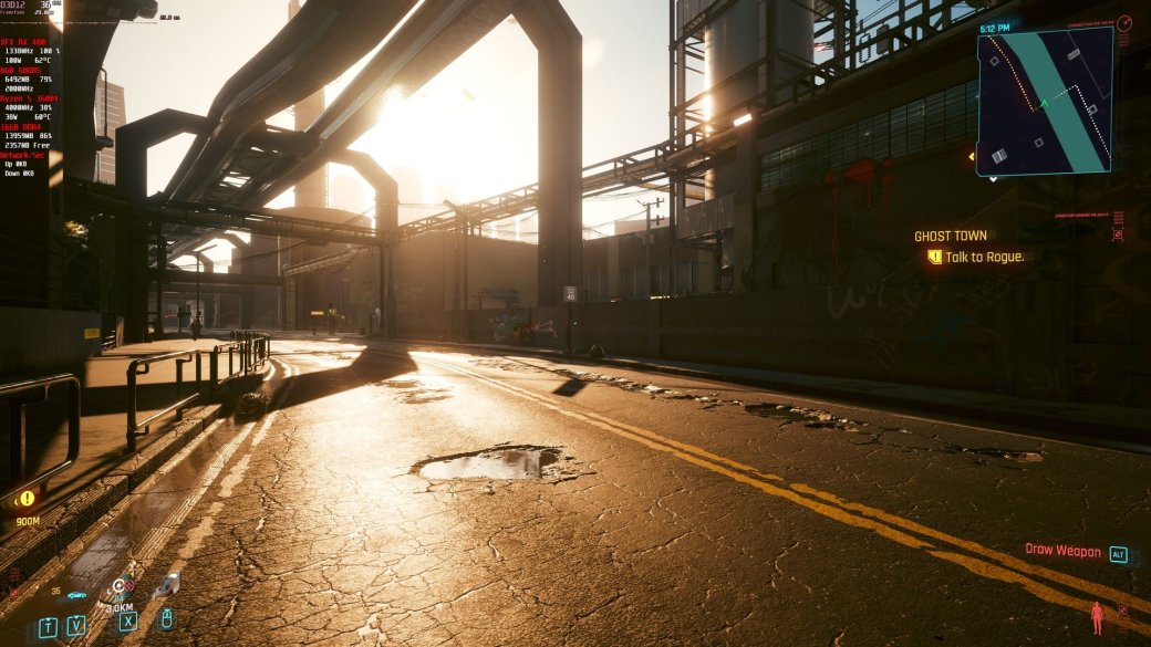 Новый мод сильно улучшил освещение и затенение в Cyberpunk 2077 — изображение 9