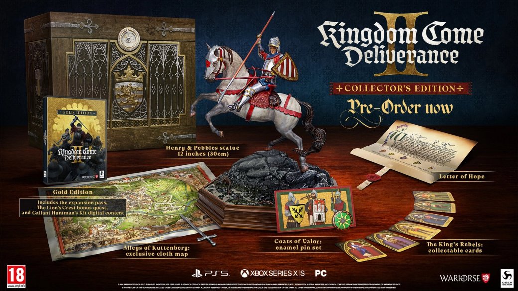 Галерея Создатели Kingdom Come: Deliverance 2 раскрыли подробности коллекционного издания игры - 3 фото