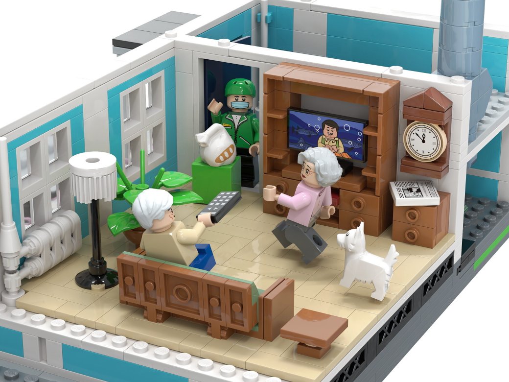 Галерея У LEGO появились тематические концепты «Яндекс.Маркета» и Delivery Club - 3 фото