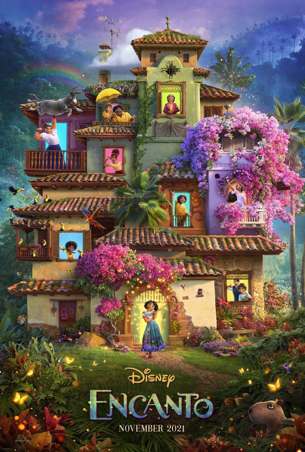 Disney выпустила первый трейлер и новый постер мультфильма «Энканто» о волшебниках — фото 1