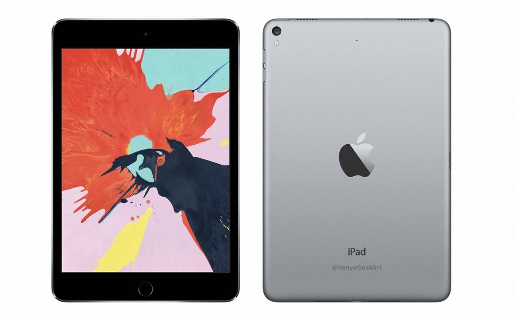 Новый рендер iPad Mini 5 дает точное представление, как будет выглядеть будущий планшет Apple — фото 2