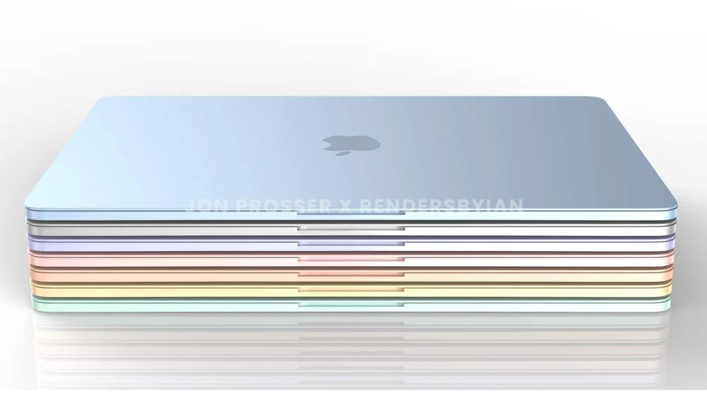 Галерея Раскрыты фото нового разноцветного MacBook Air - 5 фото