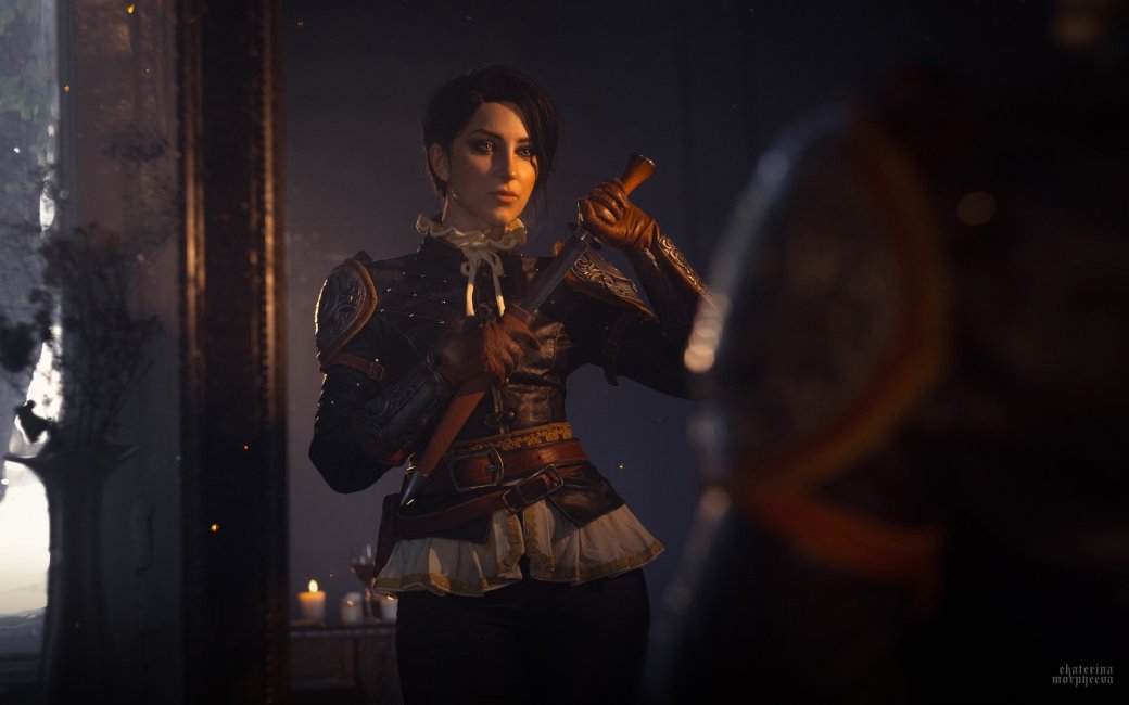 Галерея Модель перевоплотилась в роковую Сильвию из The Witcher 3: Blood and Wine - 9 фото