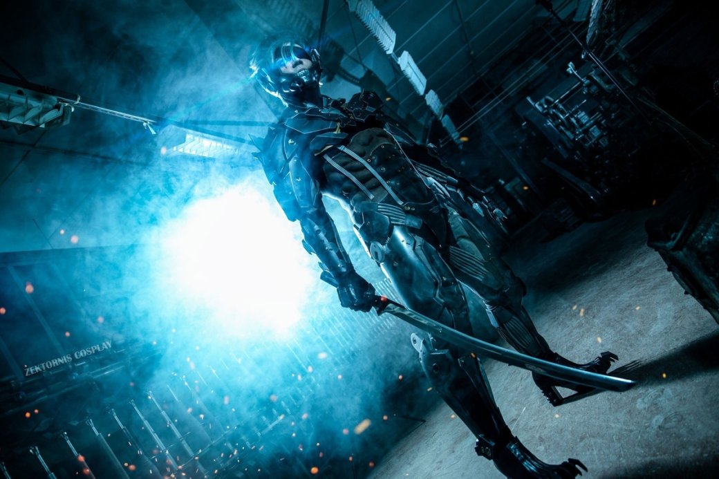 Косплеер перевоплотился в Райдена из игры Metal Gear Rising Revengeance — изображение 4