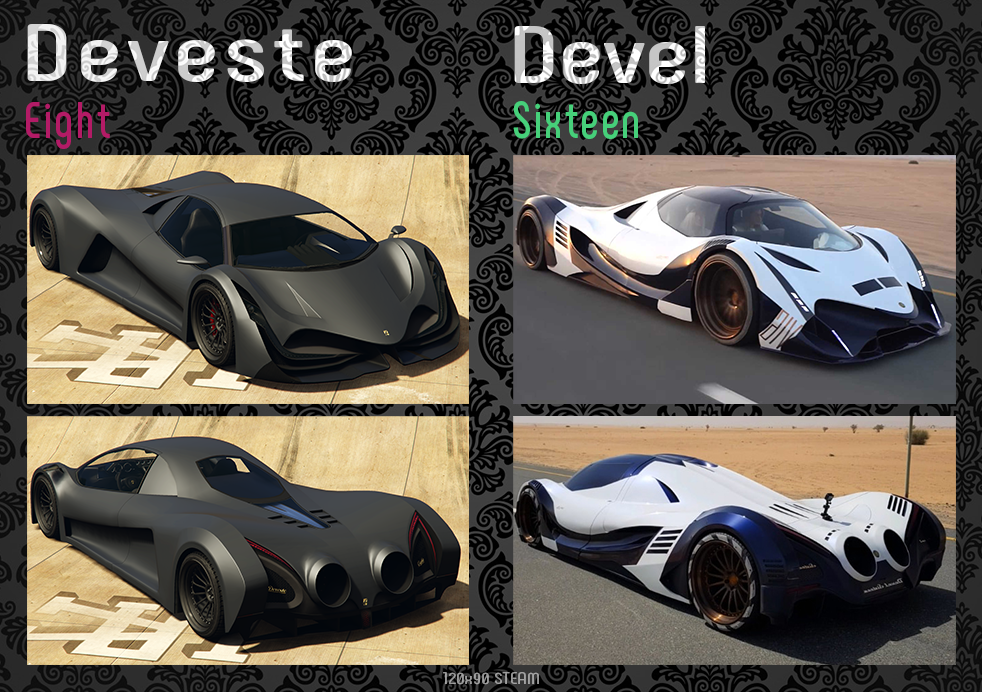 В реальном мире машины еще нет, а вот в внутри игры модификацию Devel Sixteen уже можно обкатать.