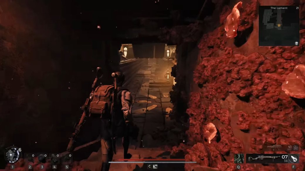 Как решить головоломки в Скорби Remnant 2 — круги, парящие платформы и саркофаг — фото 15