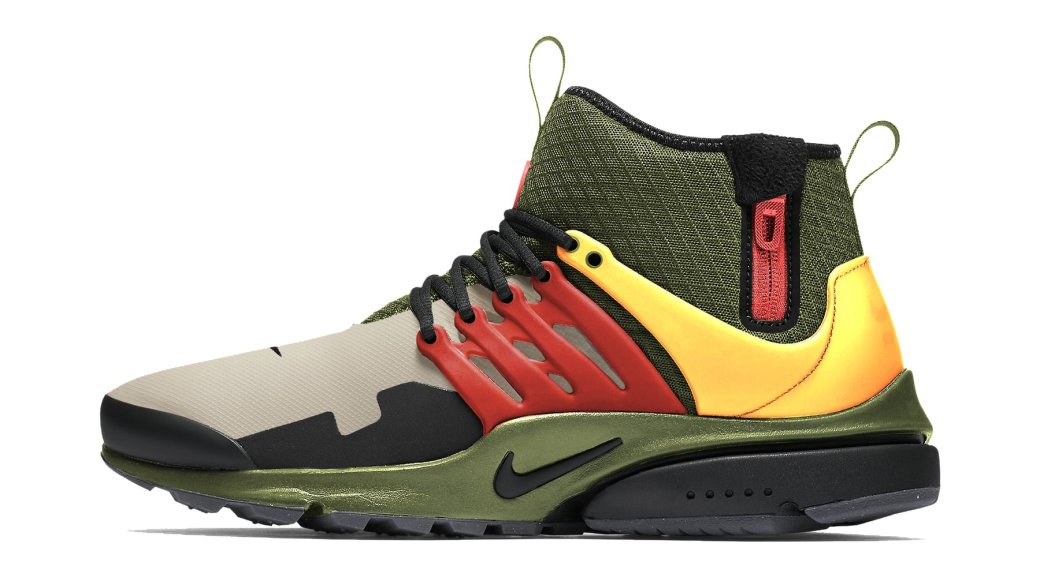 Nike Air Presto Air Presto Mid Utility, вдохновленные Бобой Феттом
